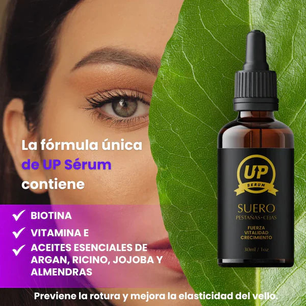 Serum Up - Alargamiento de pestañas y cejas