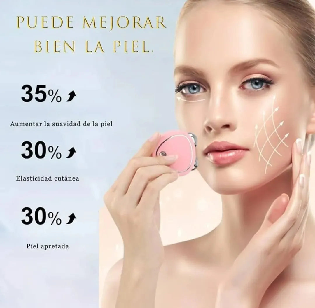 Masajeador Facial Micro Corriente Reafirmante