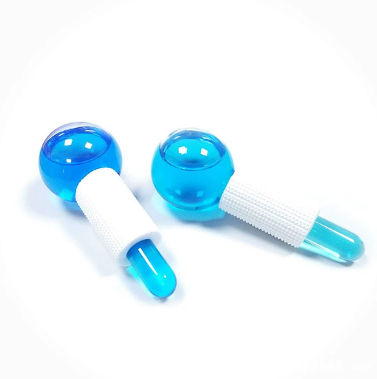 bolas de refrigeración LCE, masajeador facial