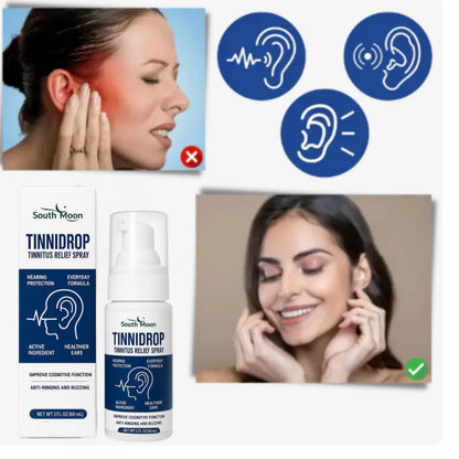 Tinnidrop® Spray auditivo - Elimina el tinnitus y el dolor de oído